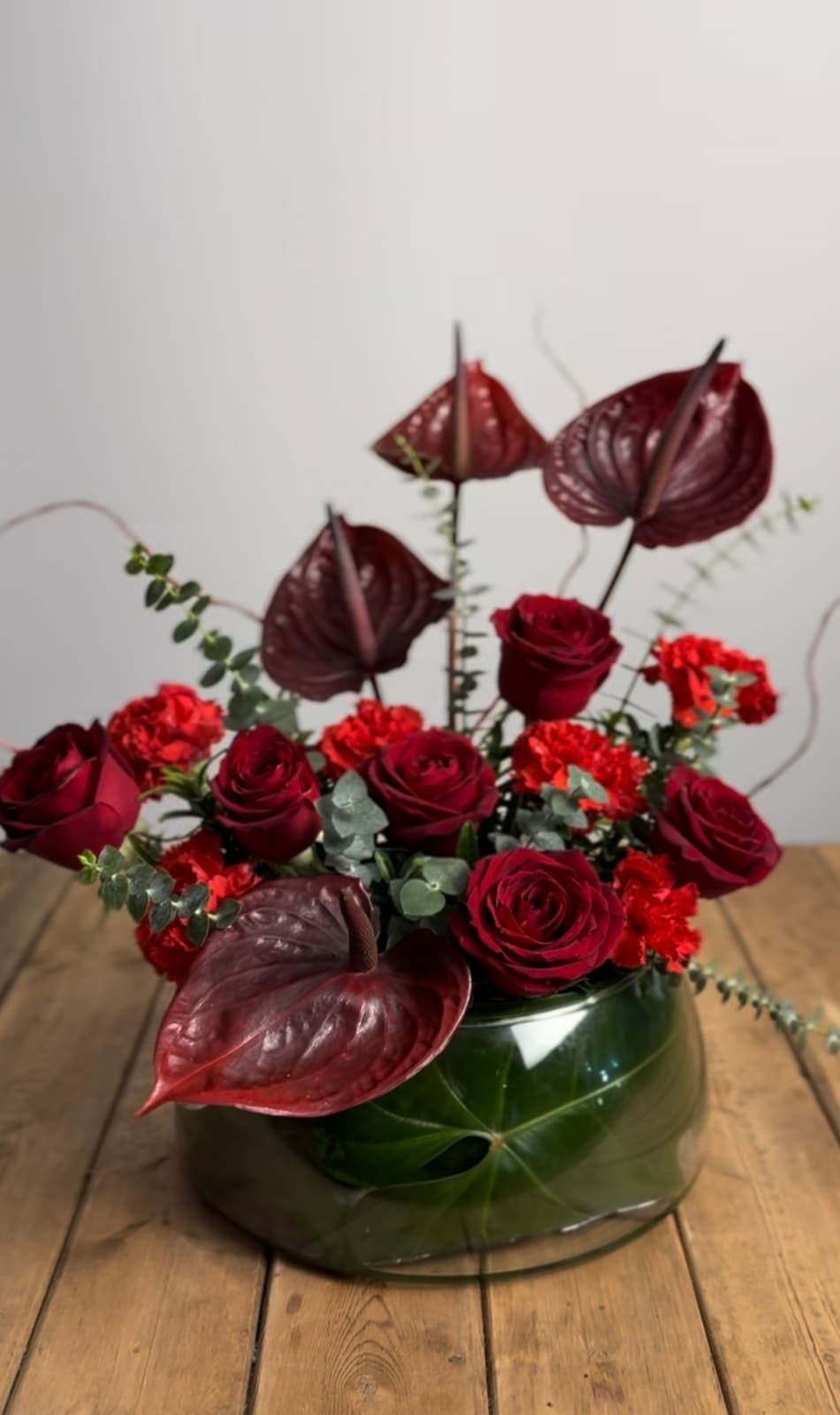 Crimson Allure Arrangement photo 2
