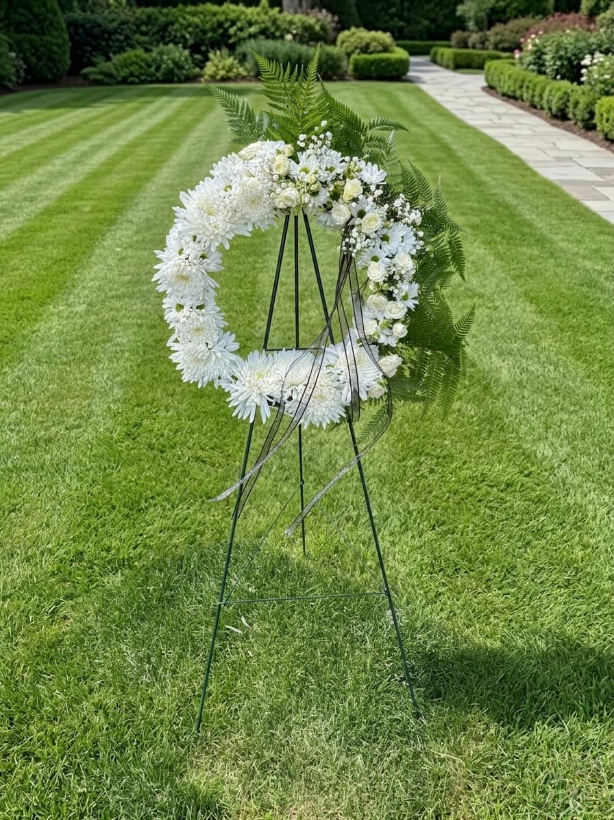 Serene Remembrance Wreath photo 1