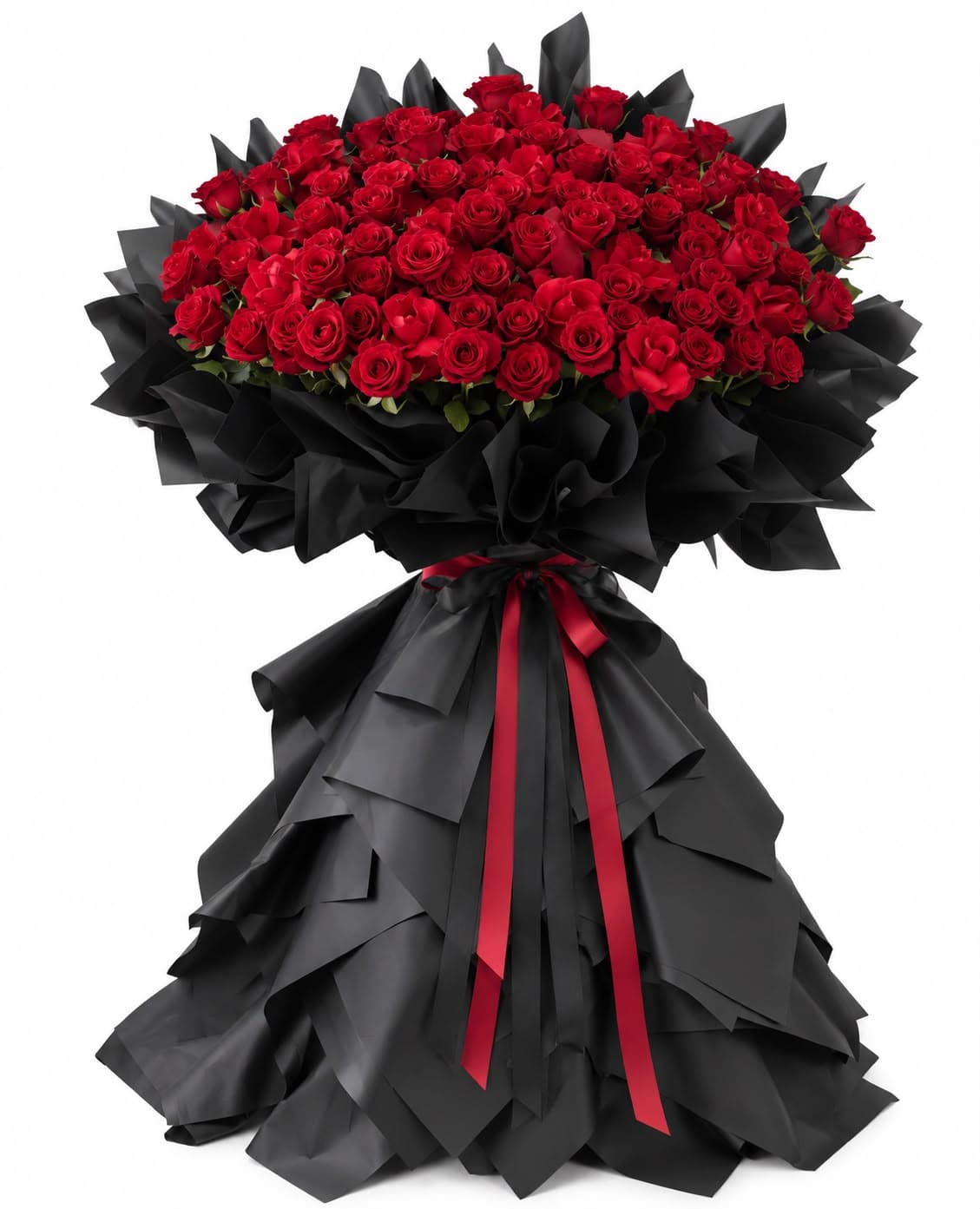 Crimson Grandeur Bouquet photo 1