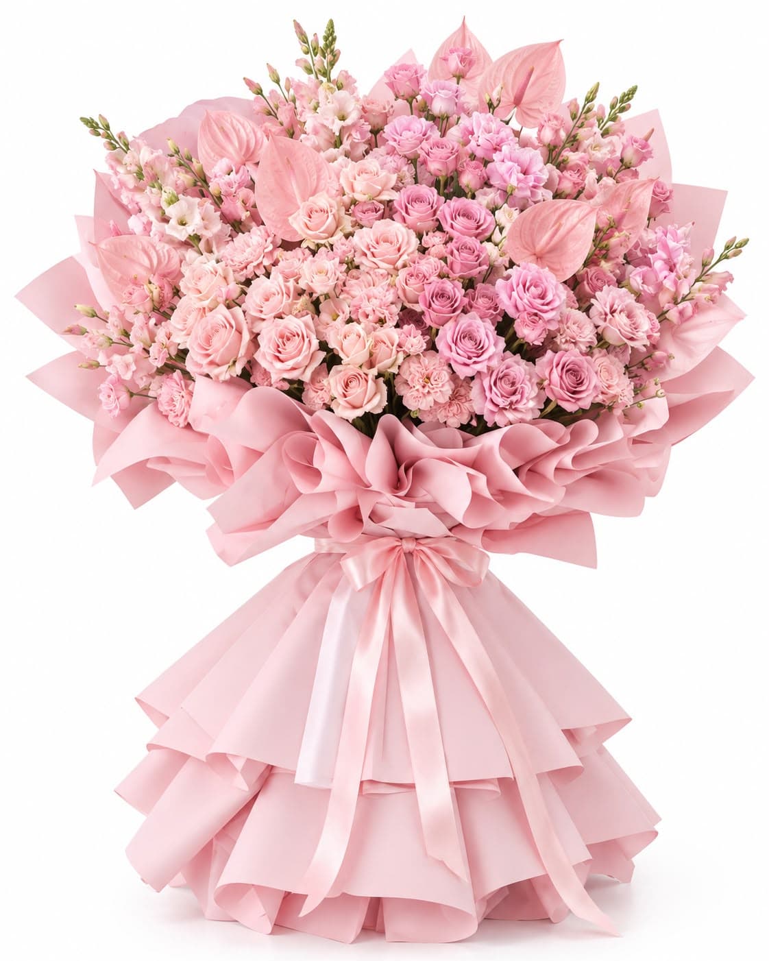 Blushing Romance Bouquet photo 1