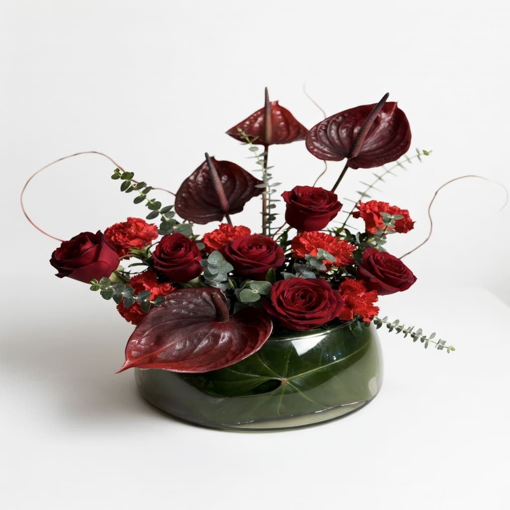 Crimson Allure Arrangement photo 5