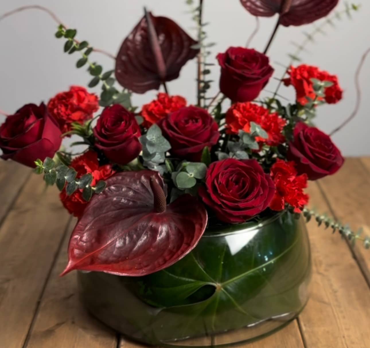 Crimson Allure Arrangement photo 4