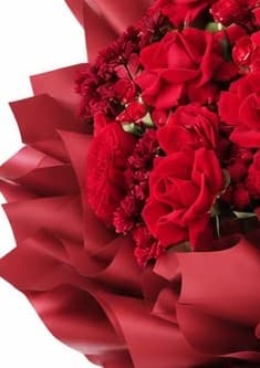 The Crimson Cascade Bouquet photo 3