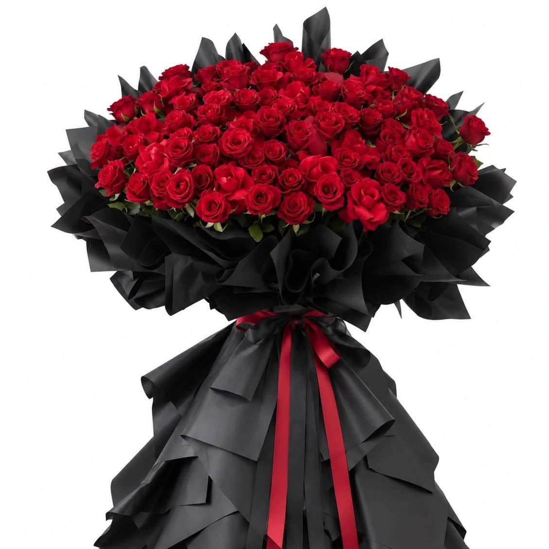 Crimson Grandeur Bouquet photo 2