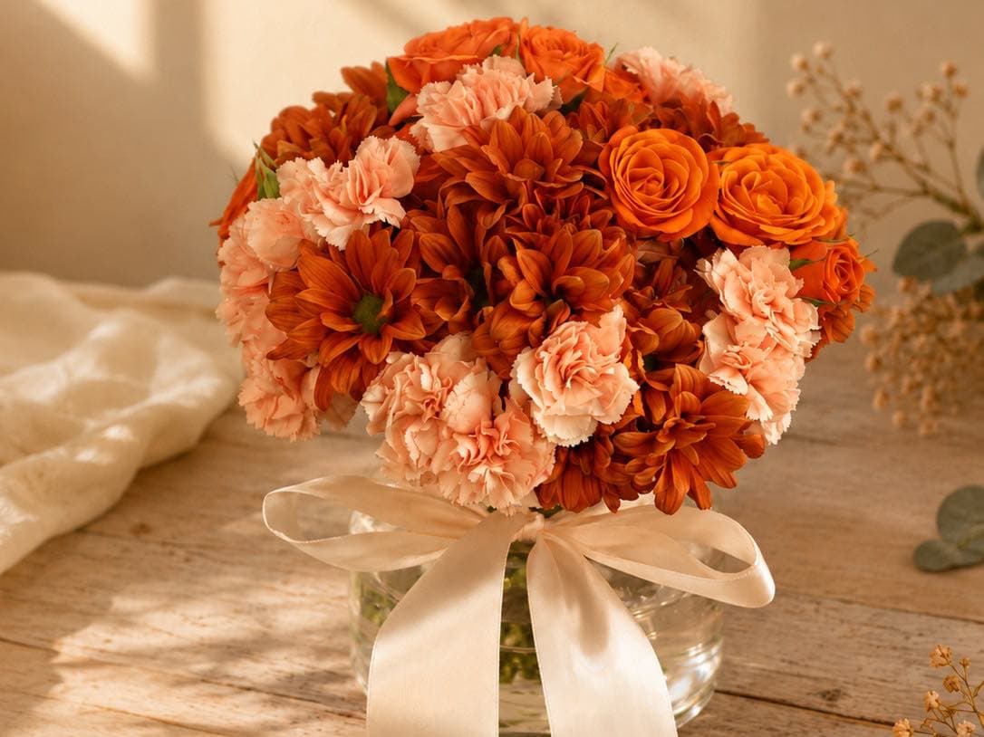 Autumn Glow Arrangement photo 3