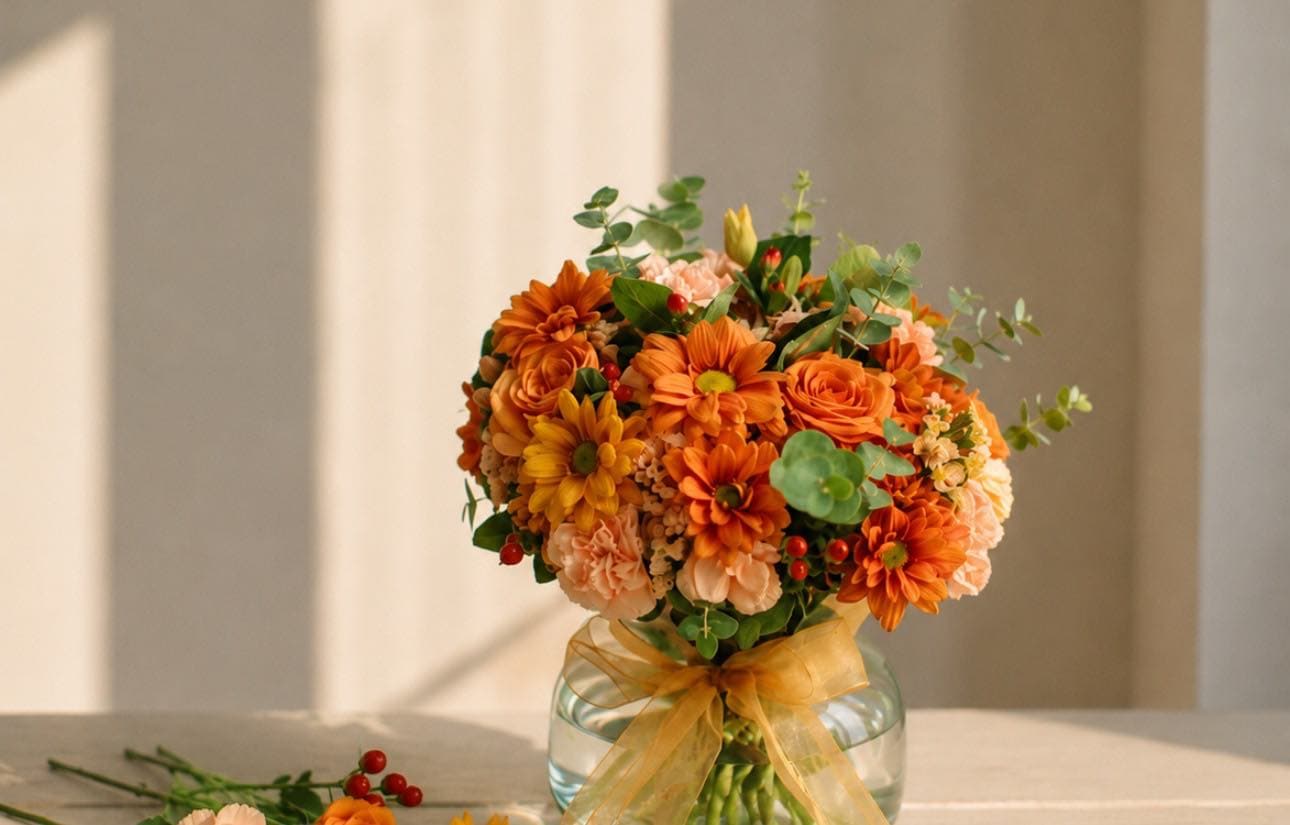 Autumn Glow Arrangement photo 3