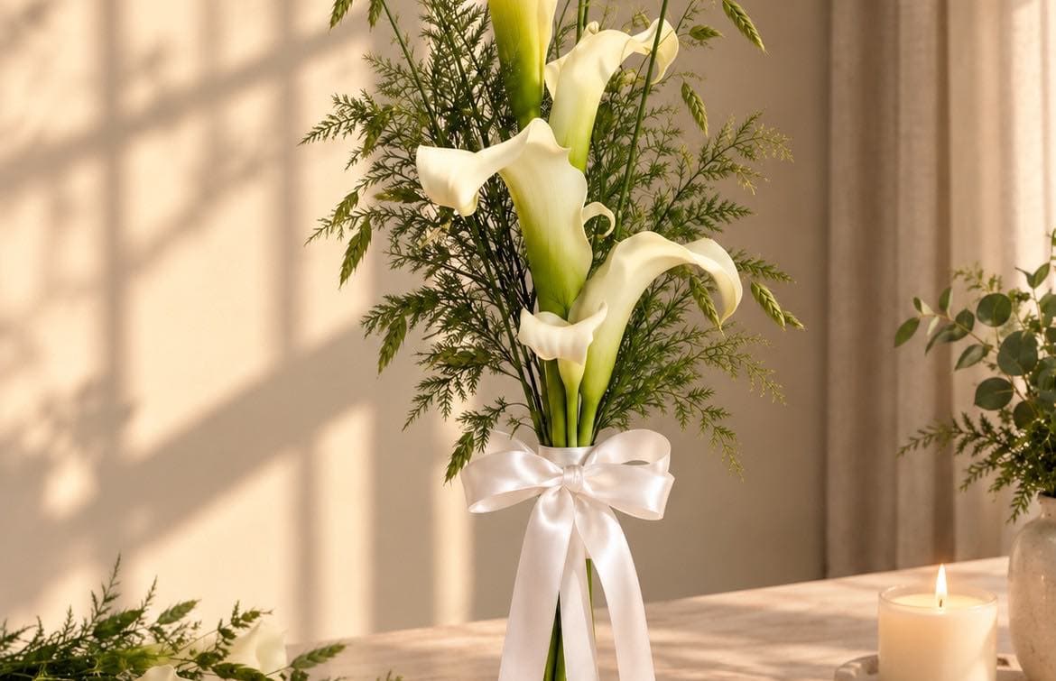 Pure Grace Calla Lily Bouquet photo 5