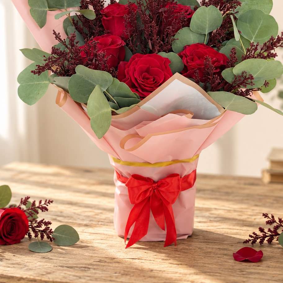 Ruby Romance Bouquet photo 2