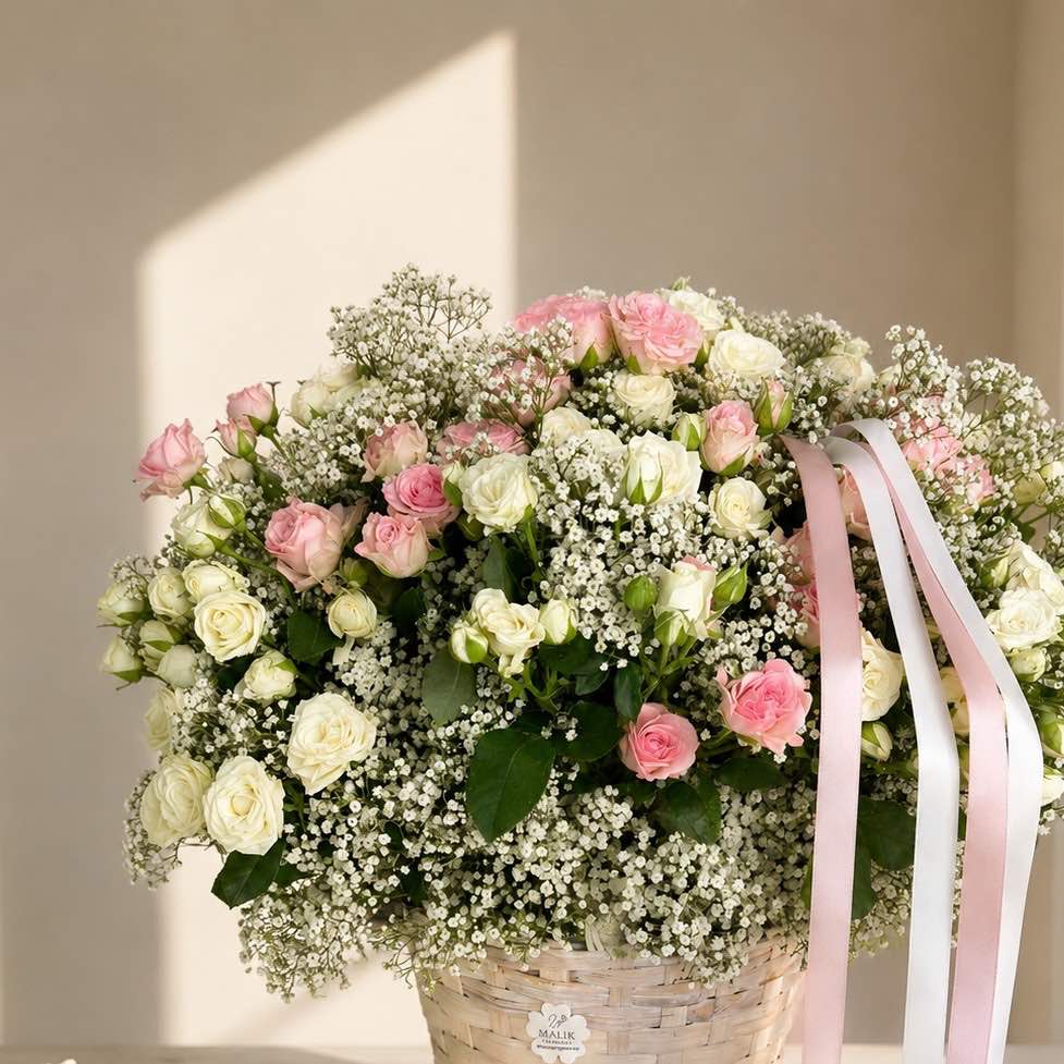 Blush & Ivory Basket Dream photo 2