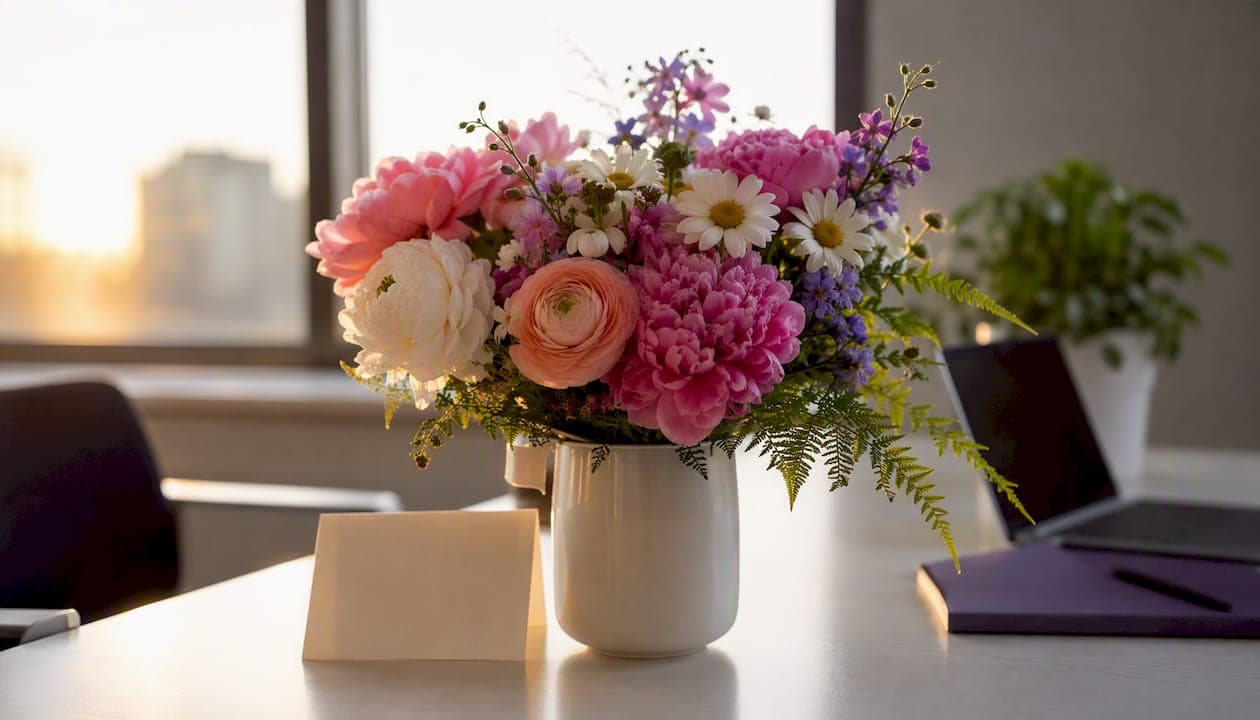 The Best Flowers for Coworkers: Safe Picks and Etiquette